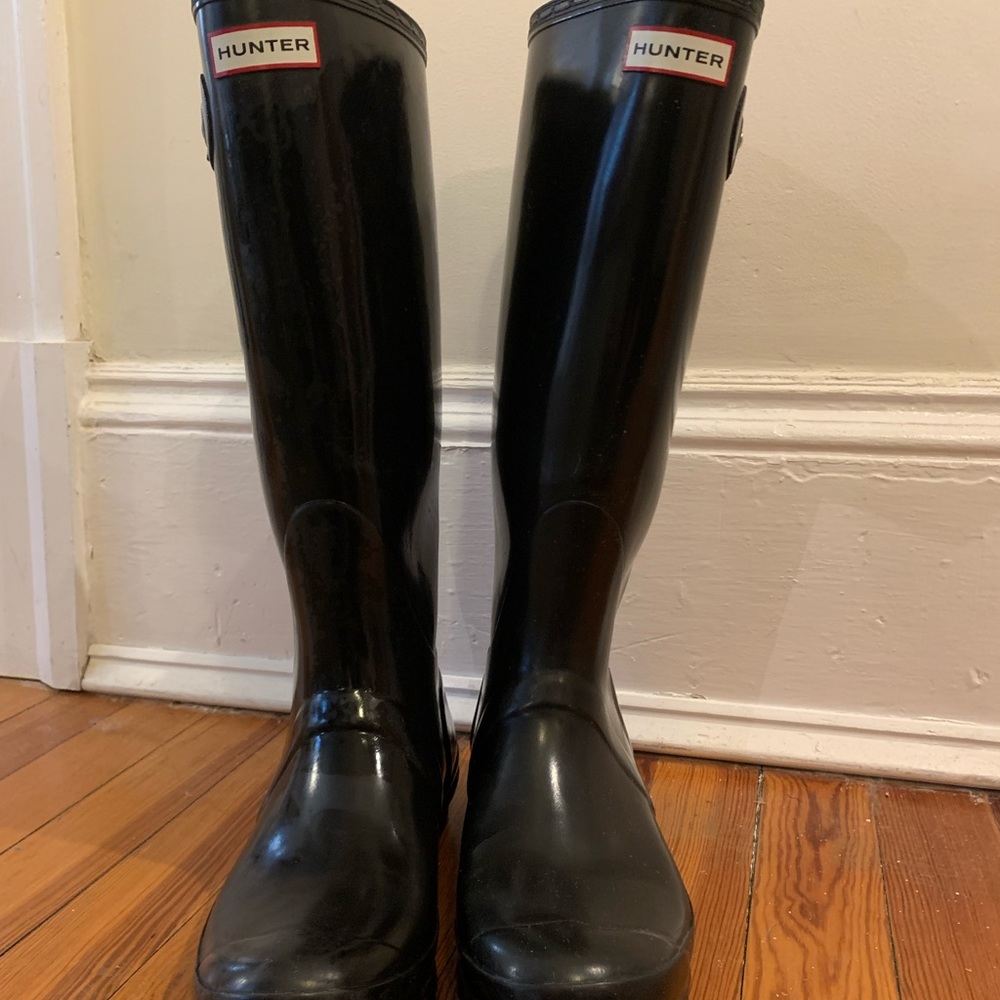 Hunter boots + liners